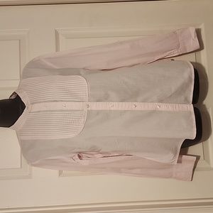 Gap Pintucked Bib Button-down Shirt